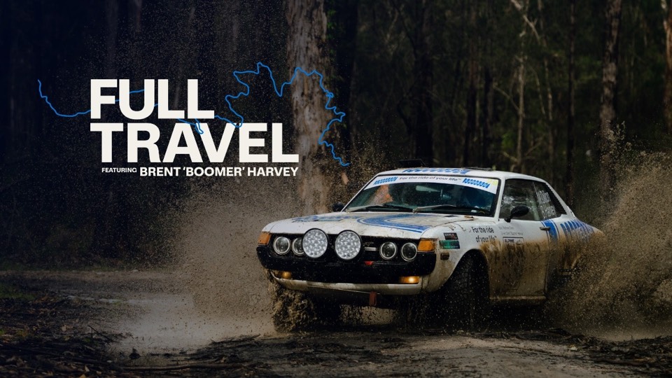 Full Travel episode two, Boomer Harvey's first rally